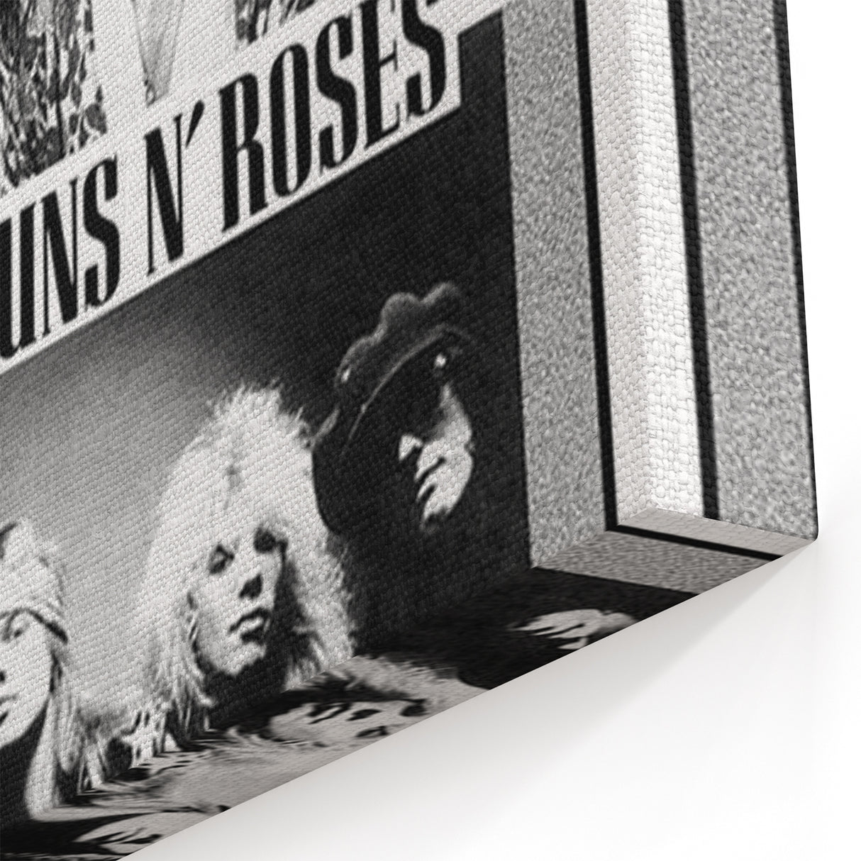 Aerosmith & Guns N' Roses Retro Poster – Vintage Rock Art