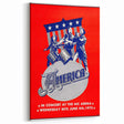 America Band 1975 Concert Poster – Retro Rock Wall Art