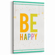 Educational Nursery Wall Decor – Be Happy Inspirational Print