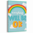 Children’s Learning Art Print – Everything Will Be OK Motivational Poster