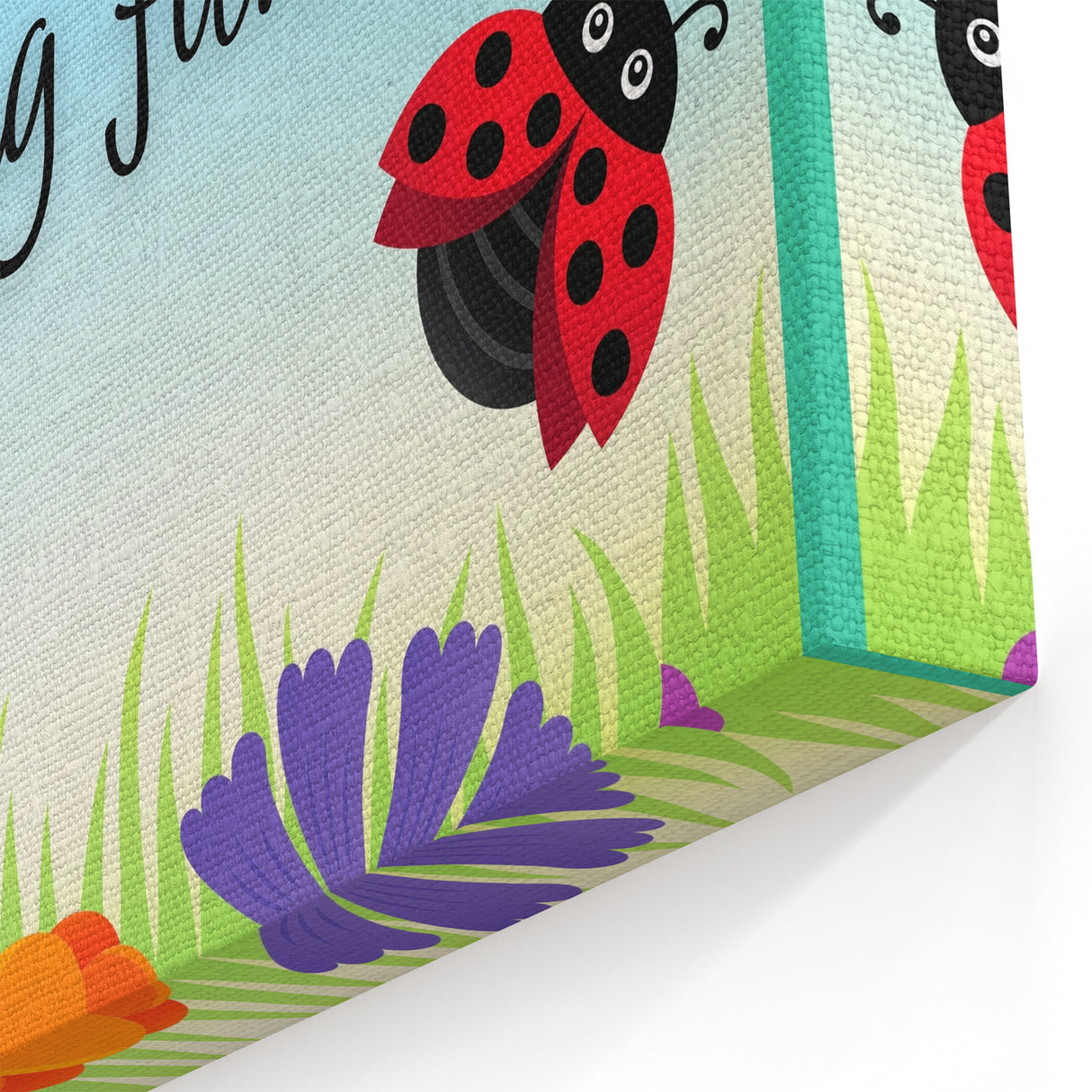 Educational Nursery Wall Decor - Motivational Nature Print