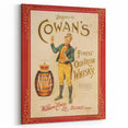 Retro Cowan’s Irish Whisky Poster - Vintage Wall Art Print