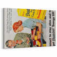 Retro Domino Sugar Poster - Vintage Kitchen Wall Art Print