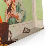 Retro Hershey's Cocoa Poster - Vintage Kitchen Wall Art