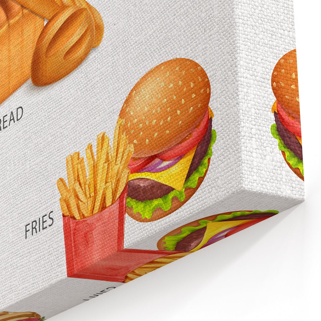 Food Educational Wall Art - Kids' Learning Poster