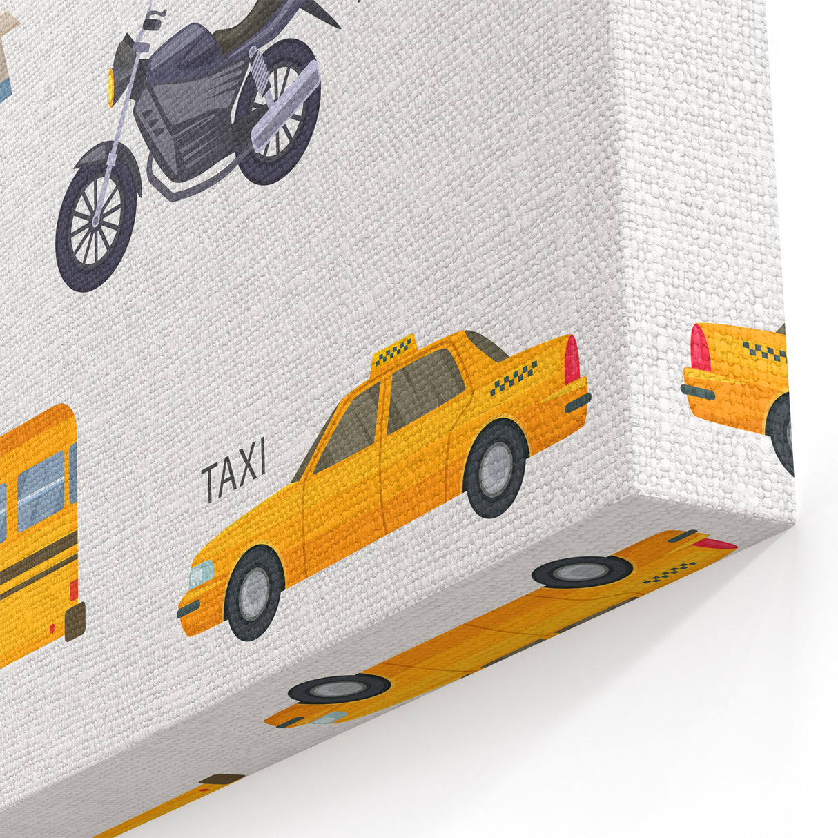 Transportation Educational Wall Art - Kids' Learning Poster