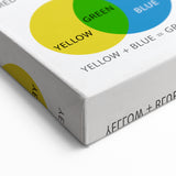 Kids Educational Wall Art - Color Mixing Chart for Learning