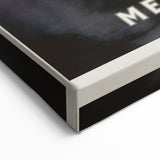 ABC Alphabet Canvas Art - Mercury Planet Space Poster