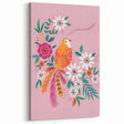 Floral Bird Wall Art - Girls Room & Nursery Nature Decor