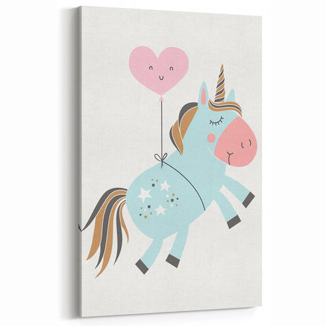 Whimsical Unicorn Wall Art - Girls Room & Nursery Decor