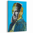 Modern Pop Art Van Gogh Inspired Wall Art - Contemporary Canvas Print