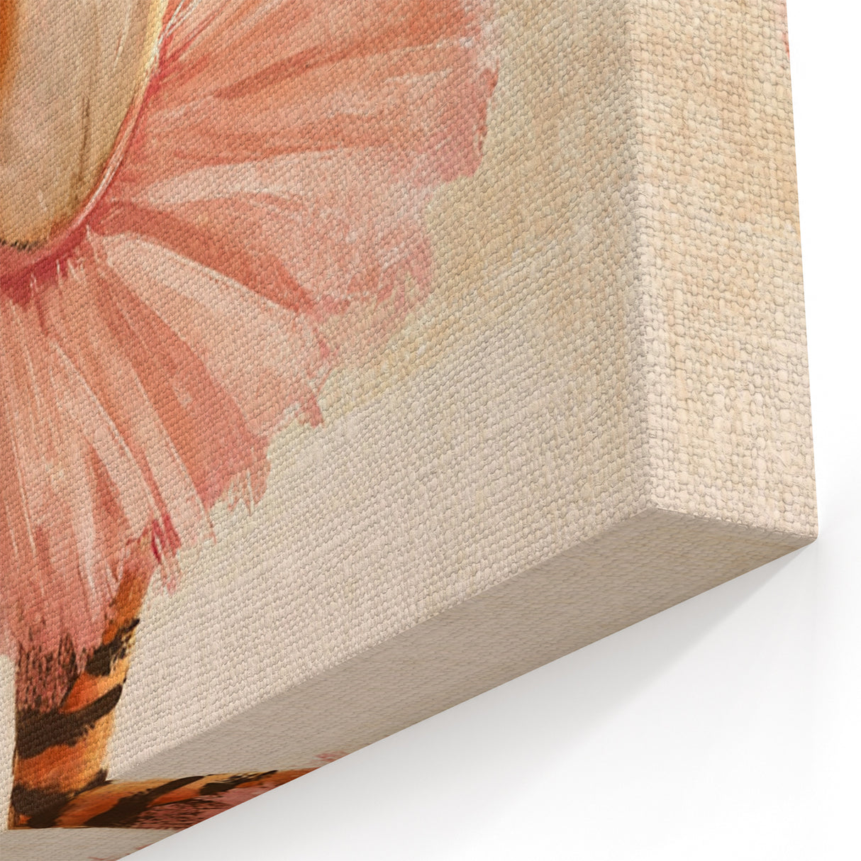 Graceful Ballerina Tiger Wall Art - Girls Room & Nursery Decor