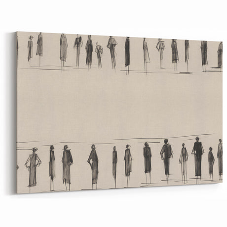 Vintage Portrait Art | Retro-Inspired Group Portrait Prints