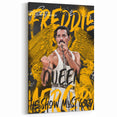 Freddie Mercury Pop Art Wall Art - Vibrant Queen Canvas Print