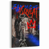 Basquiat Pop Art Wall Art - Bold Graffiti-Inspired Canvas Print