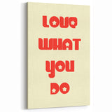 Retro Inspirational Girls Room Wall Art – Kids Room Art Print