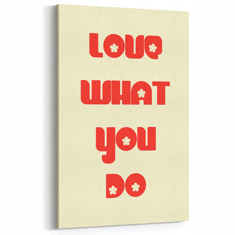 Retro Inspirational Girls Room Wall Art – Kids Room Art Print