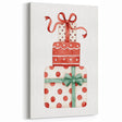 Festive Gift Stack Girls Room Wall Art – Kids Room Art Print
