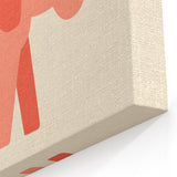 Minimalist Pink Elephant Girls Room Wall Art – Kids Art Print