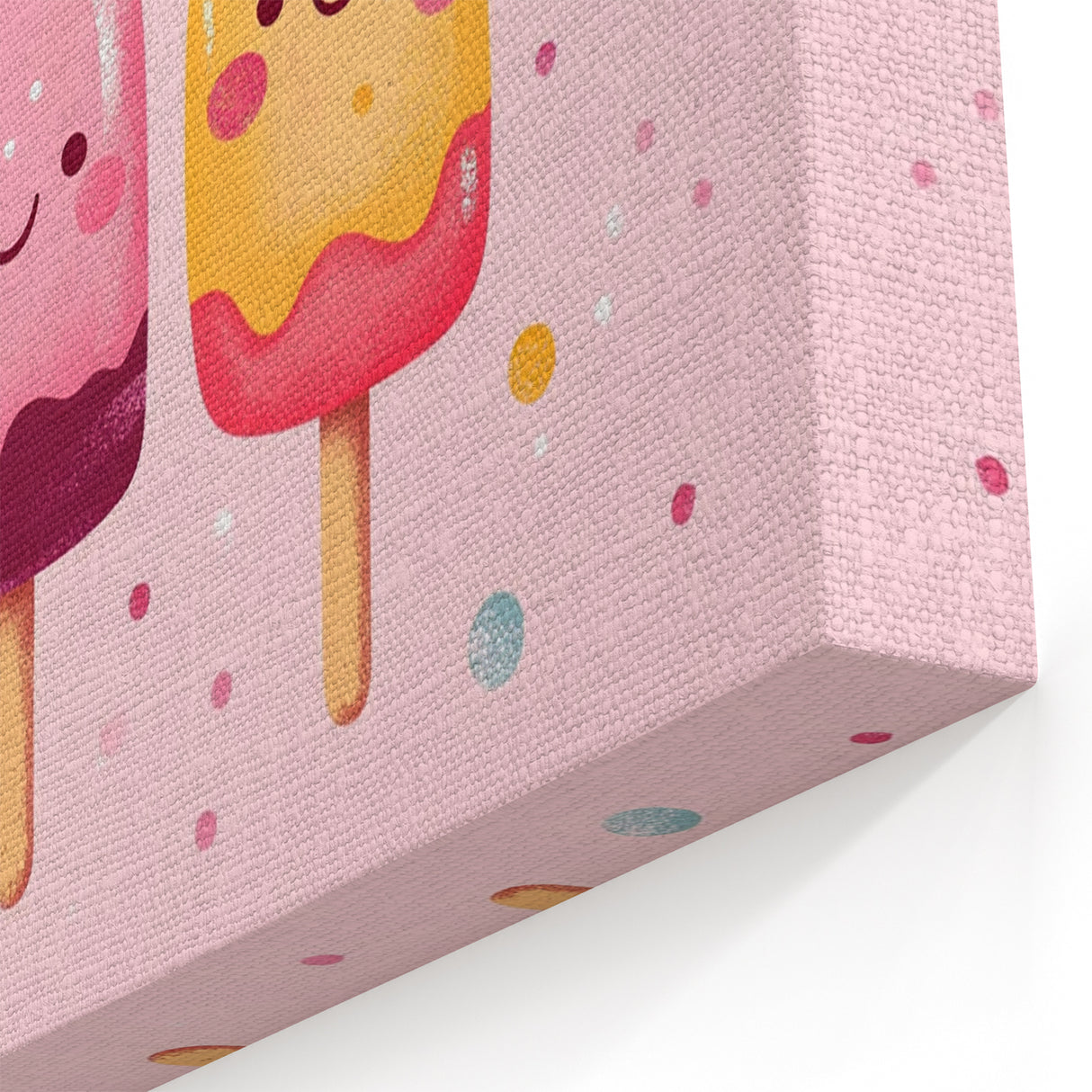 Cute Ice Cream Girls Room Wall Art – Kids Room Art Print