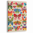 Colorful Butterfly Girls Room Wall Art – Kids Room Art Print