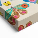 Colorful Butterfly Girls Room Wall Art – Kids Room Art Print