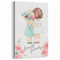 Personalized Kids Art – Friends Forever Girls Illustration Print