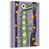 Kids Room Art Prints – Playful Alligator Illustration for Nursery