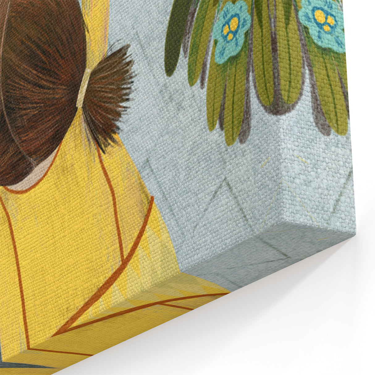 Chalk Drawing Girl Art for Kids - Personalized Kids Art