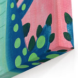 Smiling Dinosaur Art for Kids - Playroom Wall Art