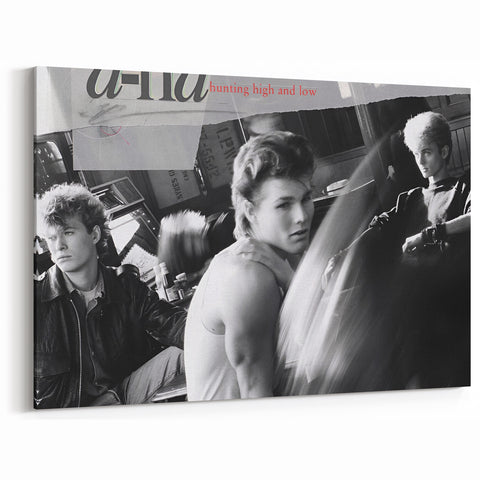 Retro Wall Art – A-ha Hunting High and Low Canvas Print