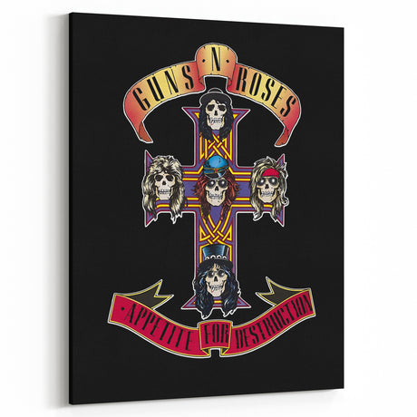 Retro Wall Art – Guns N' Roses Appetite for Destruction Print