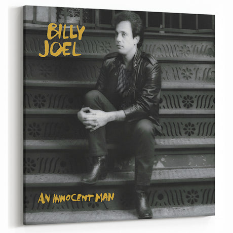 Retro Wall Art – Billy Joel An Innocent Man Album Canvas Print