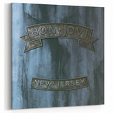 Retro Wall Art – Bon Jovi New Jersey Album Canvas Print