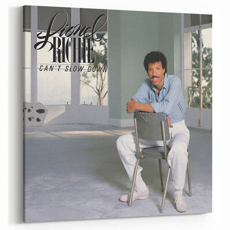 Retro Wall Art – Lionel Richie Can’t Slow Down Canvas Print