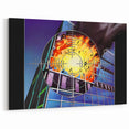 Retro Wall Art – Def Leppard Pyromania Album Canvas Print