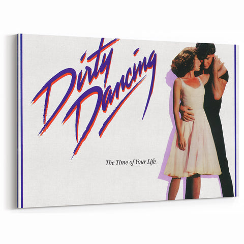 Retro Wall Art – Dirty Dancing Soundtrack Album Canvas Print