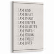 Kids Affirmation Nursery Wall Art – Baby Room Decor & Motivational Print