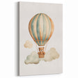 Teddy Bear Hot Air Balloon Nursery Wall Art - Baby Room Decor