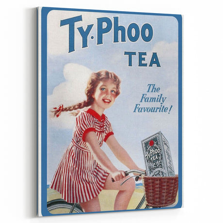 Retro Ty.Phoo Tea Ad Wall Art - Vintage Prints for Nostalgic Decor