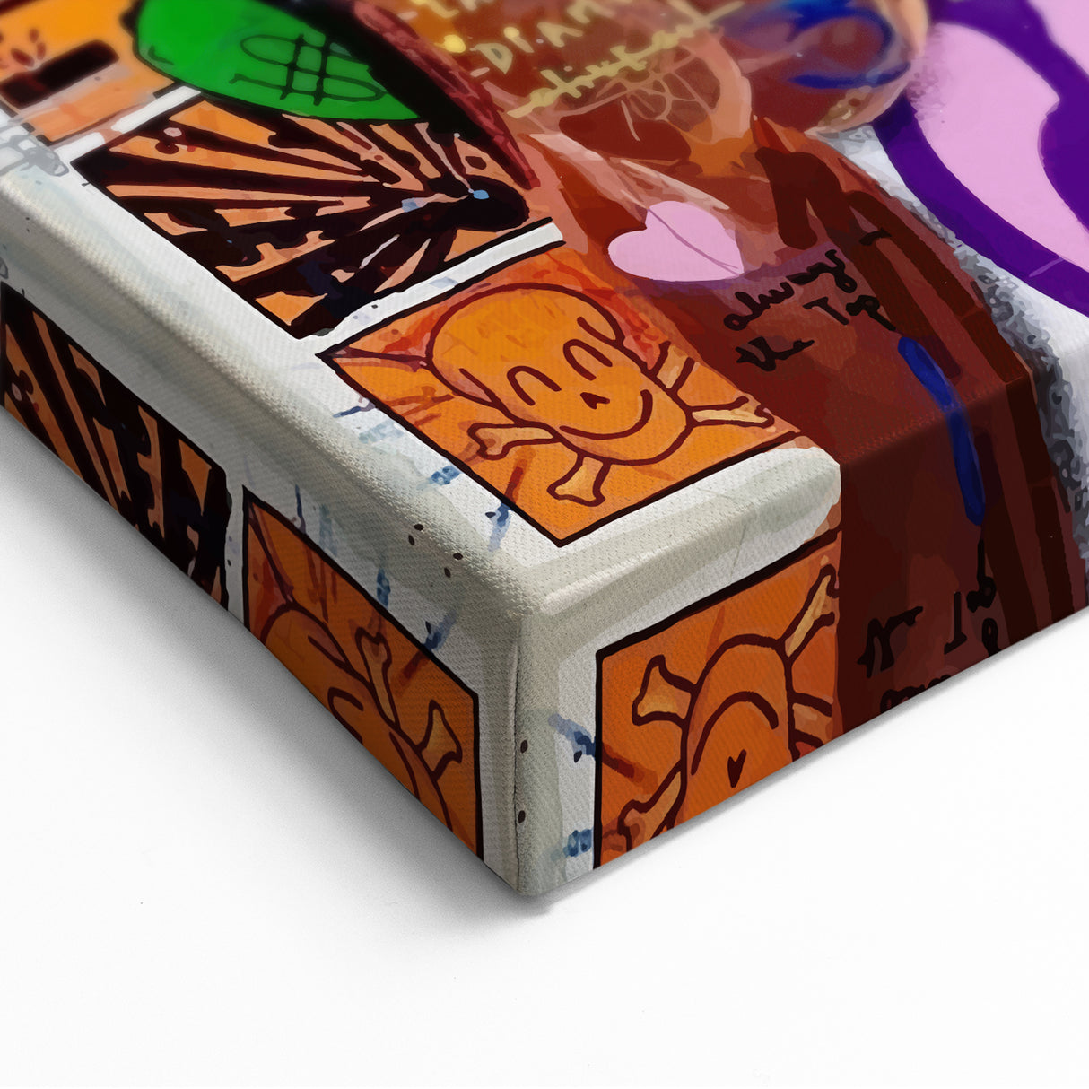 Vibrant Pop Art Wall Art – Colorful Michael Jordan Canvas