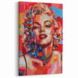 Vibrant Pop Art Wall Art – Colorful Monroe Canvas Print