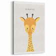 Giraffe Nursery Wall Art - Baby Room Decor for Kids