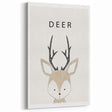 Deer Nursery Wall Art - Baby Room Decor for Kids