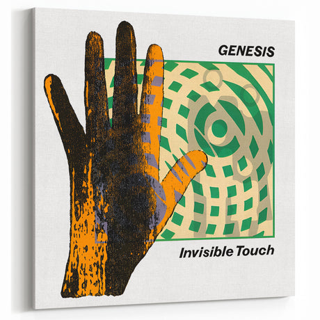 Retro Genesis Invisible Touch Poster - Vintage Prints for Wall Art