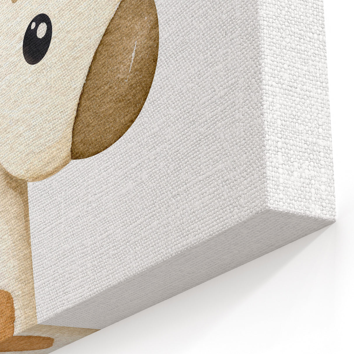 Giraffe Nursery Canvas Print - Baby Room Wall Art for Kids