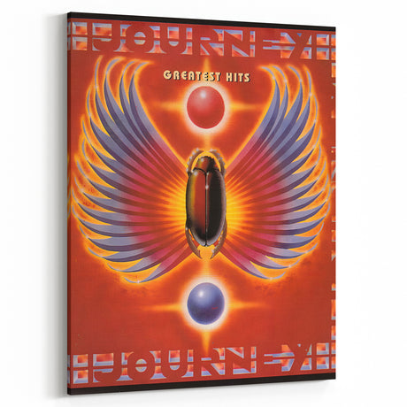 Retro Journey Greatest Hits Poster - Vintage Prints for Wall Art
