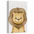 Adorable Lion Nursery Wall Art - Baby Room Decor for Kids