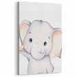 Adorable Elephant Nursery Canvas Prints - Baby Room Decor