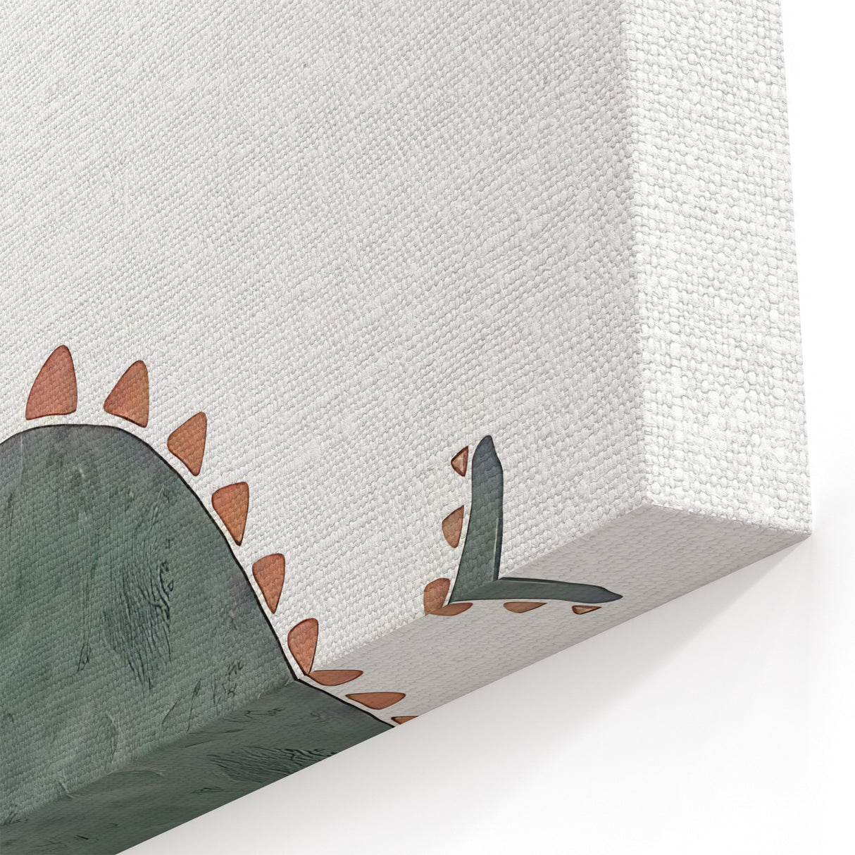 Dinosaur Nursery Wall Art - Stretched Canvas Baby Room Decor